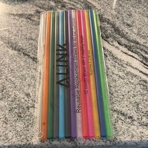 40oz reusable Multicolor Straws brand new unopened